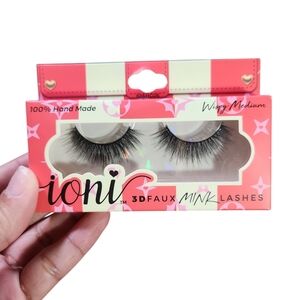 Ioni 3D Faux Mink Lashes Wispy Medium 686HG06 New